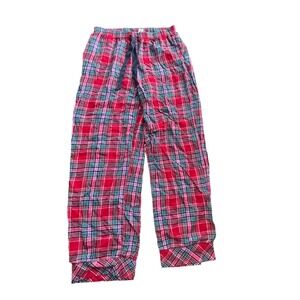 Victoria's Secret Women's Plaid Pajama Pants Sleepwear Size M Cozy Lounge Soft